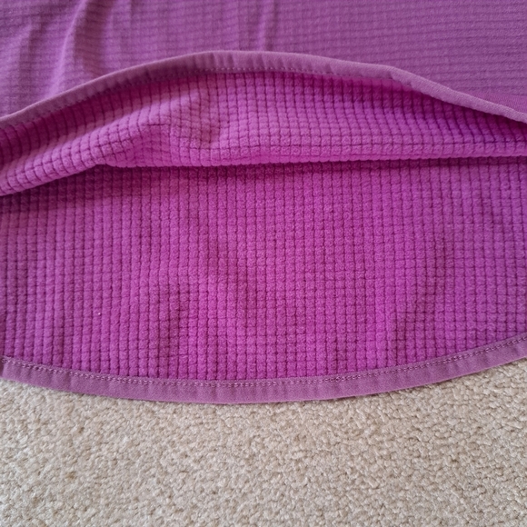 Eddie Bauer Activator Grid Fleece Half Zip Pullover Pink Size Small Active Top - Picture 13 of 14